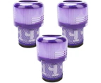 3 Pack Dyson V11 Torque Drive V11 Animal V15 Detect Vacuum Filters Replacement Parts -Part 970013-02