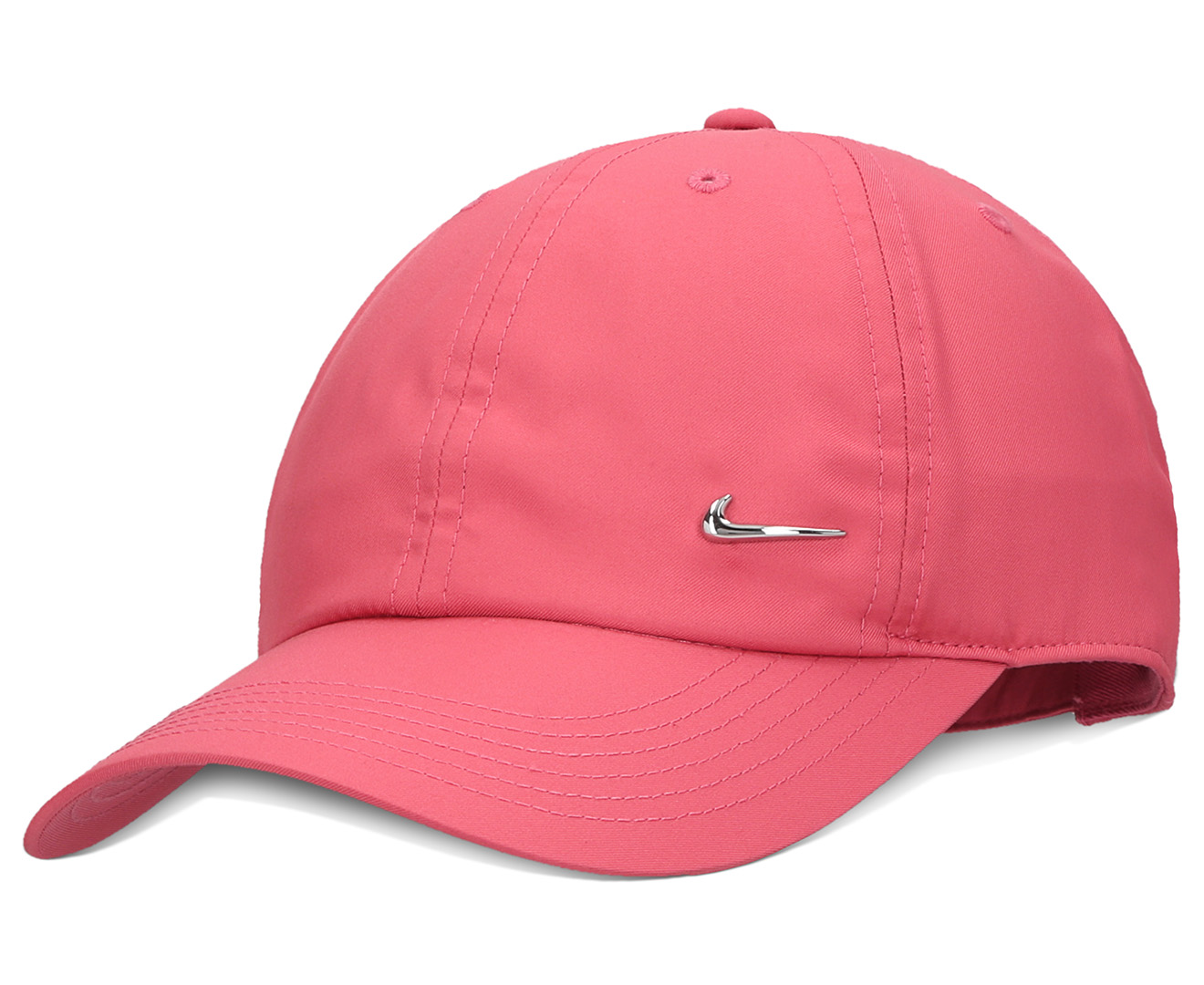 Nike Metal Swoosh Cap in Pink