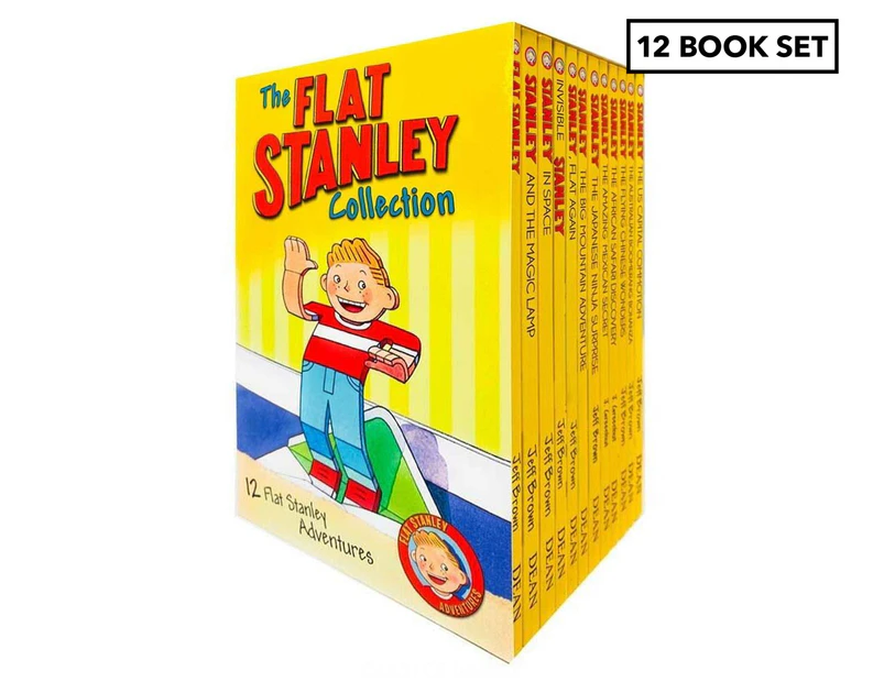 The Flat Stanley Collection 12-Book Slipcase by Jeff Brown