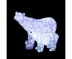 Acrylic Polar Bear - H42cm