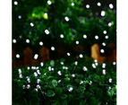 100 LED Fairy Light Chain Dark Green Cable - 3 Colour Options - White