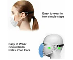 10Pcs Face Mask Ear Savers Adjustable Head Hook Saver For Masks