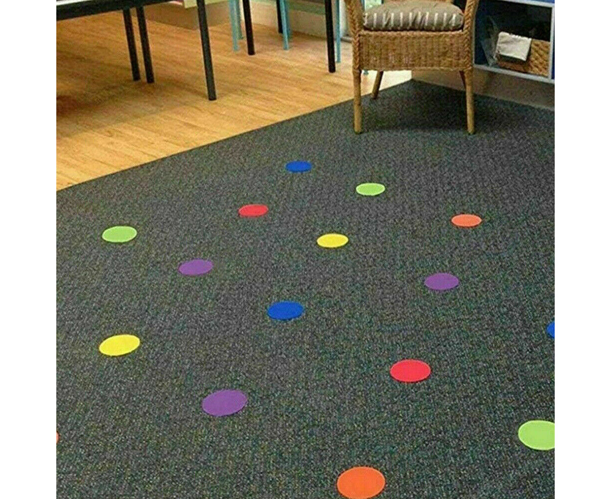 SitSpots® 30 Multi Color Star Pack (Size 4) - Floor Dots for Classroom |  The Original Sit Spots for Your Classroom Seating