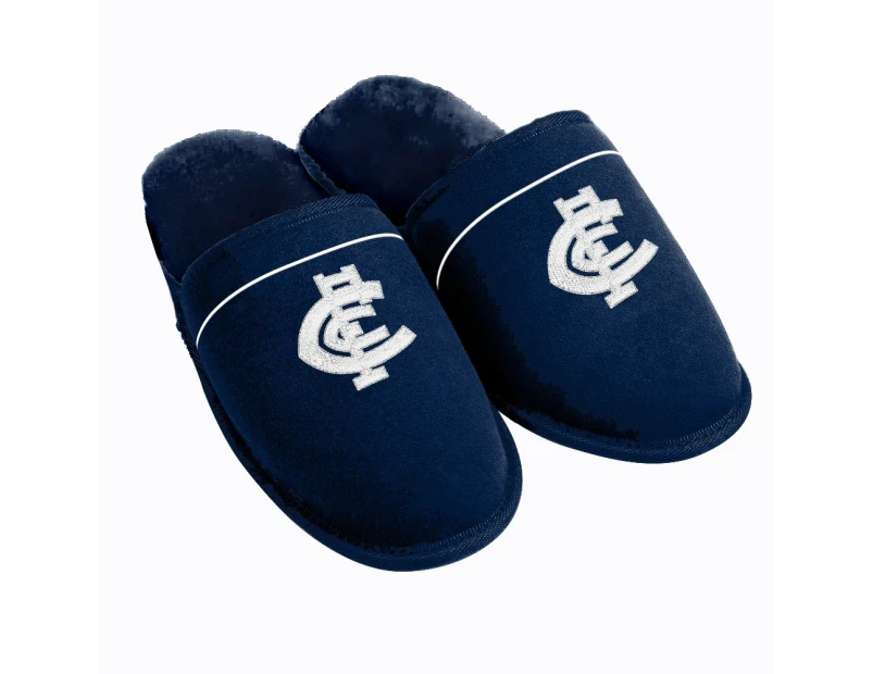 Carlton Blues AFL Logo Slippers