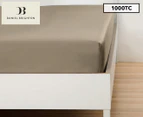 Daniel Brighton 1000TC Luxury Fitted Sheet - Linen