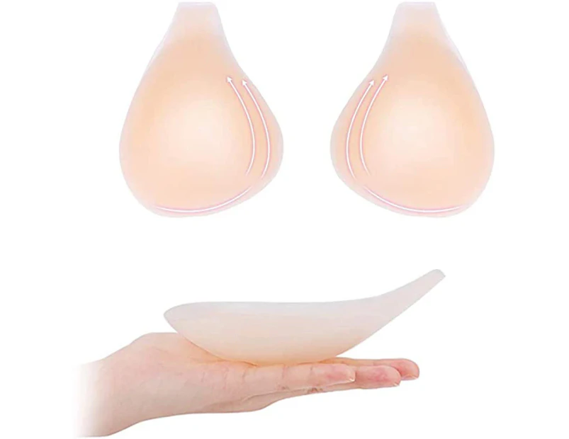 NEW Women Silicone Invisible Bra Water Drop Strapless Self Lift Up