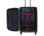 Nautica Fairwater 3-Piece Expandable Luggage / Suitcase Set - Navy/Grey