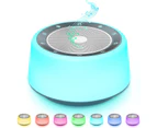 Baby Sound Machine White Noise for Adults & Baby Kids Touch Control 7 Colour Night Light
