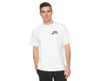 Nike SB Men's Logo Tee / T-Shirt / Tshirt - White
