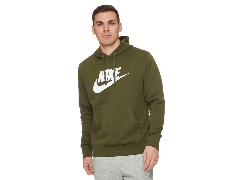 Nike Sportswear Men's Club Fleece Hoodie - Rough Green