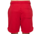 Nike Men's Jordan Essentials Fleece Shorts - Gym Red