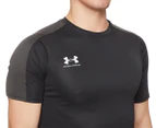 Under Armour Men's Challenger Training Tee / T-Shirt / Tshirt - Black/White