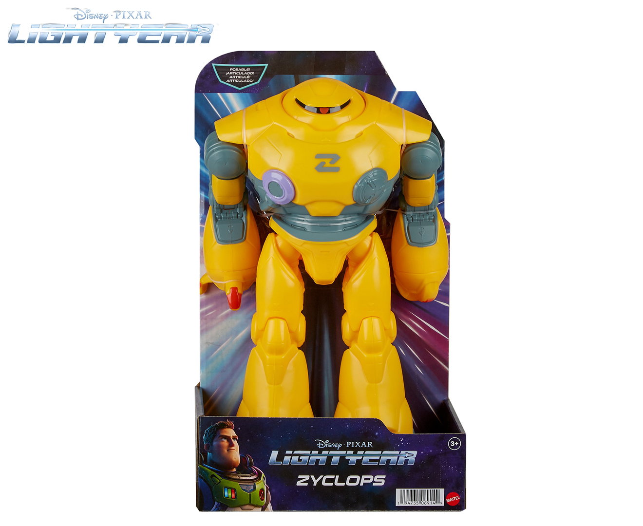 yellow robot buzz lightyear