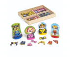 Melissa & Doug - Paw Patrol Magnetic Pretend Play   Mdmnd33267