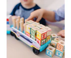 Melissa & Doug - Paw Patrol Wooden Abc Block Truck   Mdmnd33272