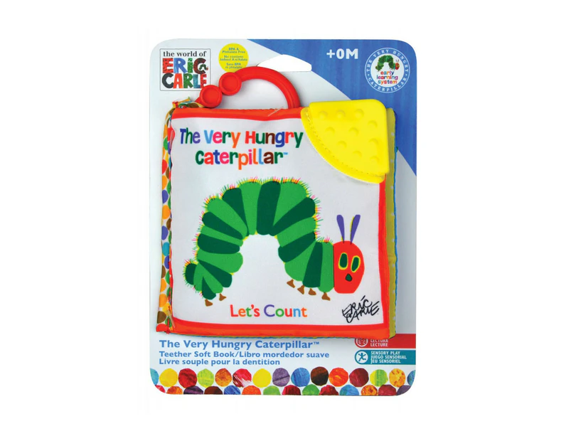 The Very Hungry Caterpillar Clip-on Soft Book - Let's Count