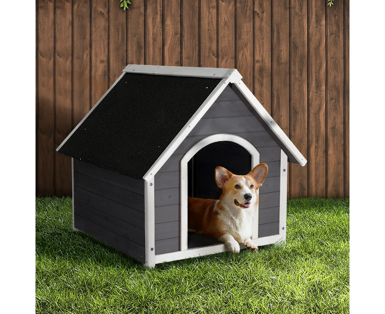 i.Pet Dog Kennel Wooden Large Outdoor House Indoor Puppy Pet Cabin Weatherproof