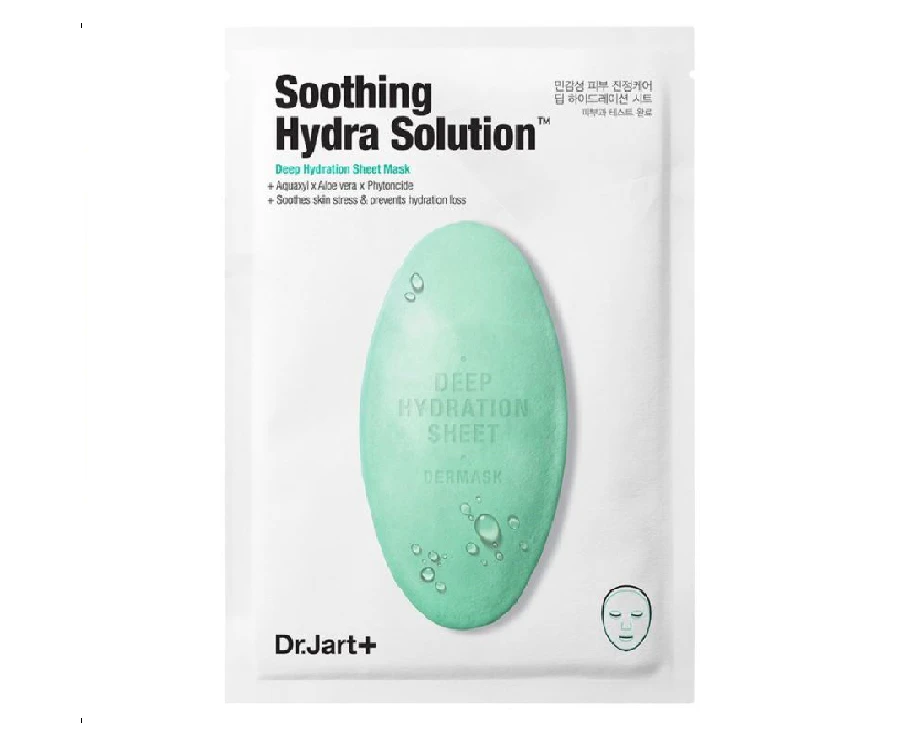 5 x Dr.JART+ Dermask Soothing Hydra Solution - Deep Hydration Face Mask Sheet Dr.Jart+ Dr Jart Dr Jart+