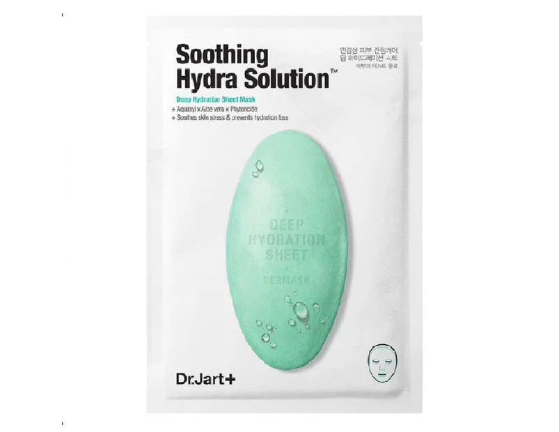 5 x Dr.JART+ Dermask Soothing Hydra Solution - Deep Hydration Face Mask Sheet Dr.Jart+ Dr Jart Dr Jart+