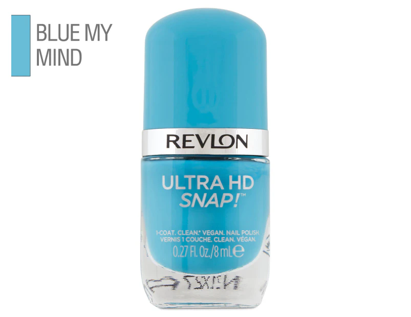 Revlon Ultra Hd Snap! Nail Polish 8ml 004 Blue My Mind