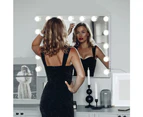 FENCHILIN Hollywood Makeup Mirror With Lights 15 LED Lighted Vanity Mirrors Standing Wall