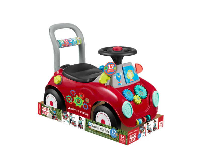 Radio Flyer - Busy Buggy Baby Push Walker