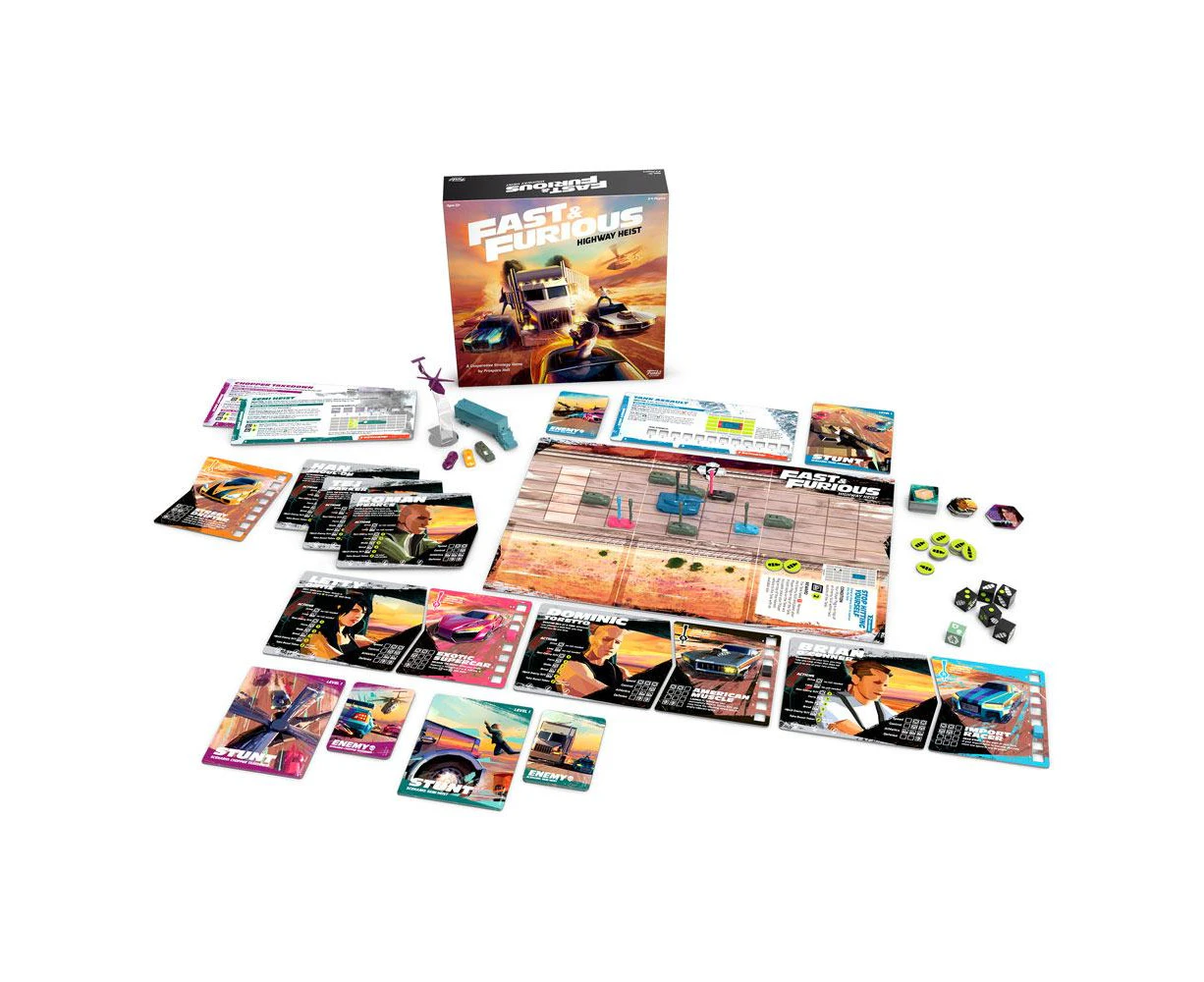 Fast And Furious - Highway Heist Board Game