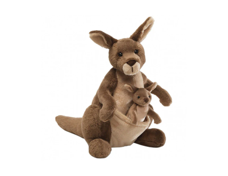 Jirra Kangaroo & Removable Joey Plush Toy