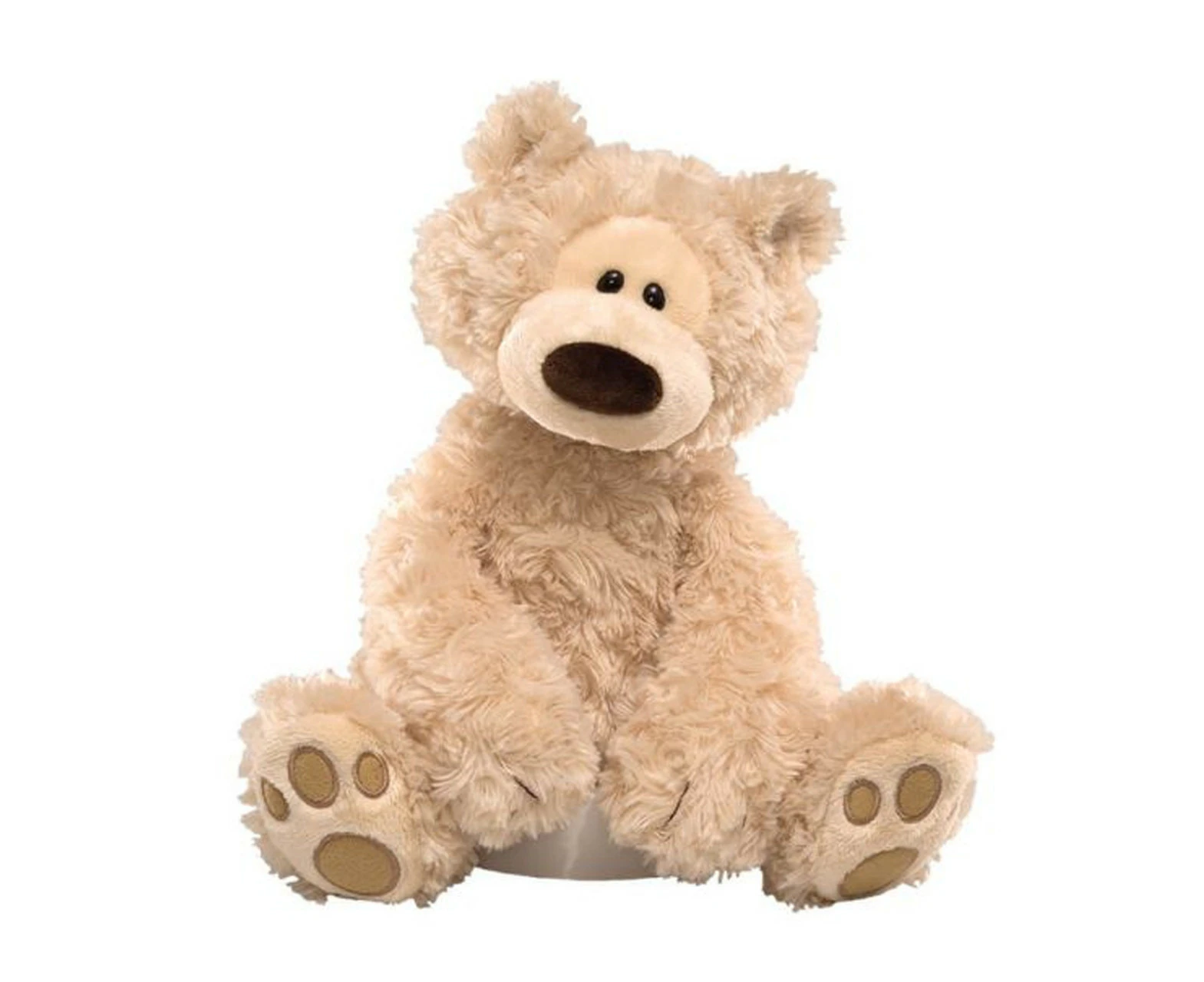 Philbin Teddy Bear Stuffed Animal (Beige) - Small