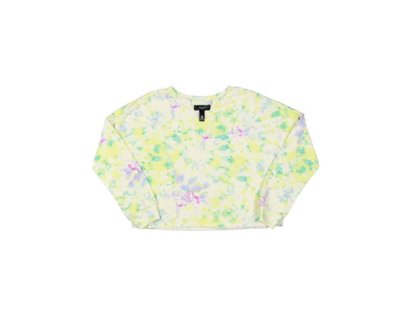 Aqua Girl Girl's Tops & T-Shirts Sweatshirt - Color: Multi Spiral Tie-Dye