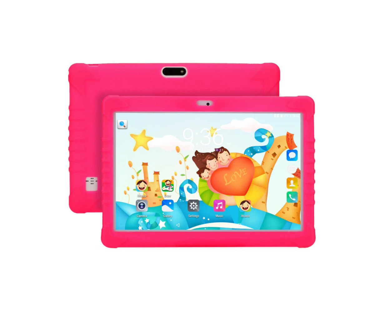 Kids 10.1 inch Smart Touch Tablet with Case - Pink