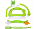 5 in 1 Household Brush Cleaner with Handle - Green
