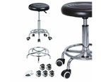 Salon Hair Dressing Barber Massage Swivel Chair - Round