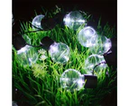 Retro Solar String Lights Garden LED Festoon Party Globe 10 Bulbs Light Outdoor -White