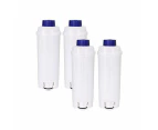 For Delonghi DLS C002 DLSC002 SER 3017 SER3017 Replacement Coffee Machine Water Filter - 4x