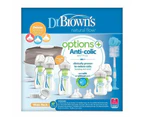 Dr Browns Deluxe Options+ Wide Neck Newborn Starter Set