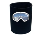 Pm Ski Goggles - Funny Novelty Can Cooler Stubby Holder