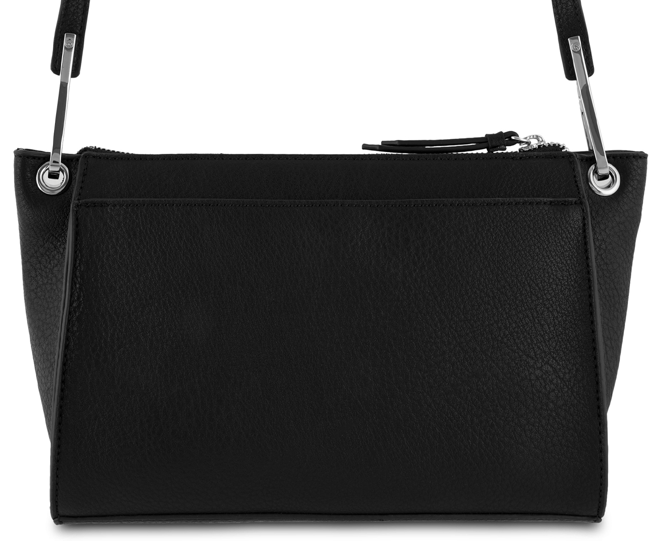 Calvin Klein Reyna Crossbody Bag - Black/Silver | Catch.co.nz