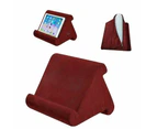 Tablet Pillow Stands For iPad Book Reader Holder Rest Laps Reading Cushion - Black