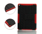 Red Smart iPad Case Cover - For  iPad 9th 8th 7th 6th Gen Air 2 4