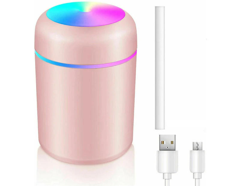 Aromatherapy Humidifier Diffuser Night Light - Pink