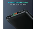 Dual USB Slim 2.1A Portable Charger Power Bank - 10000mAh