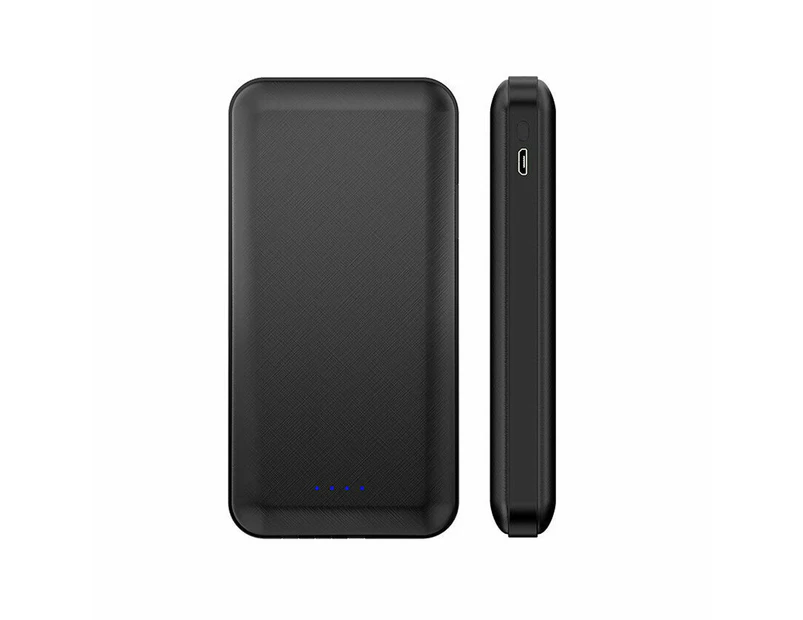 Portable 4 USB External Black Power Bank Charger - 500000MAH