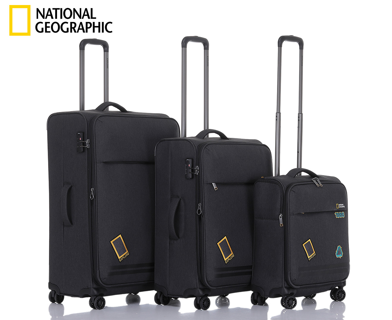 National geographic suitcase sale