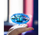 Kids Mini LED Smart UFO Drone Flying Aircraft Remote Control Toys - Red
