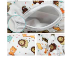 Kids Adjustable Reusable Swimming Nappy Diaper - Butterfly Flowers