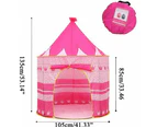 Outdoor Childrens Princess Castle Pop up Play Tent - Pink Girl Princess Castle