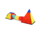 Pop Up Play Tent Teepee Tunnel