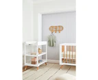 Bebecare Stylish Baby Infant Zuri 3 Tier Timber Change Table Nursery Room - Natural