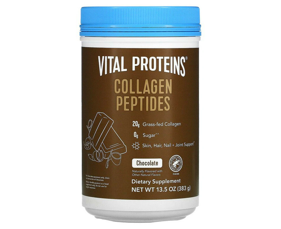 Vital Proteins, Collagen Peptides, Chocolate, 13.5 oz (383 g)